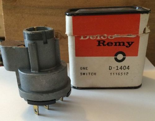 Nos gm delco remy ignition switch 1955-57 corvette gm# 1116512 mint condition