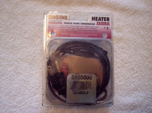 Temro zerostart engine heater freeze plug block heater 3100006 frost plug honda?