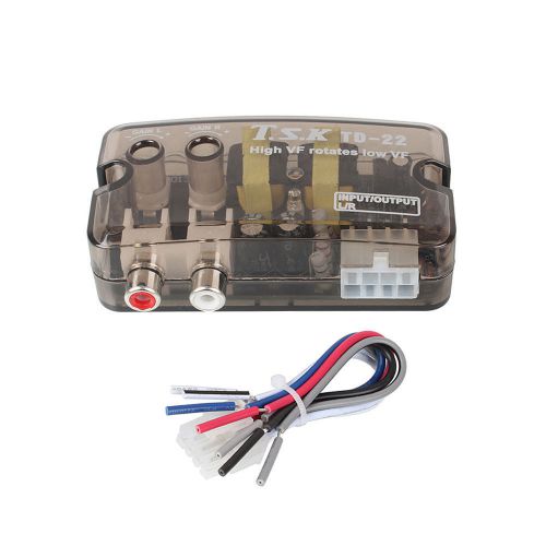 High vf rotates low vf auto car rca stereo speaker level converter audio levels