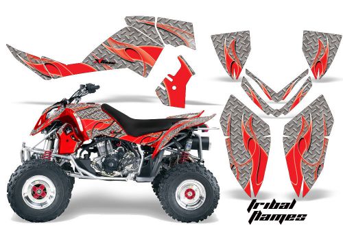 Polaris outlaw 500/525 atv amr racing graphics sticker kits 06-08 decals tflames