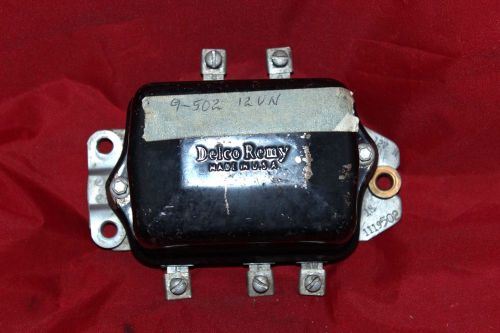 Delco remy voltage regulator  - 12vn - 1m - original - 1962-1963 chevrolet chevy
