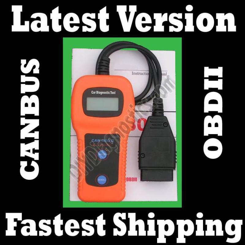 Canbus obdii auto scanner check engine light reset tool code reader obd 2