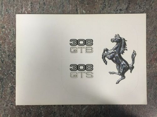 1977 ferrari 308 gtb/ 308 gts brochure