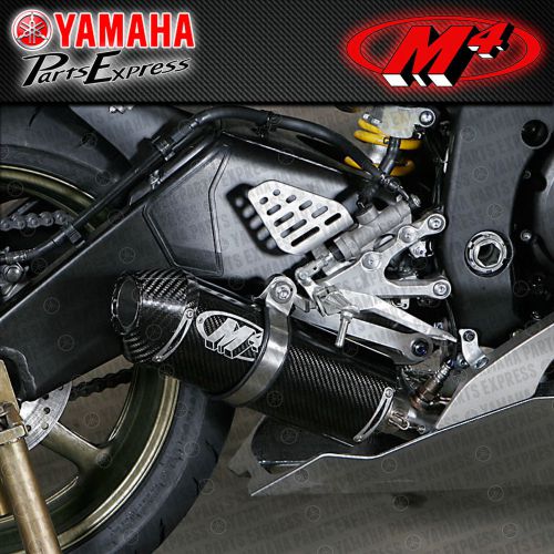 2006 - 2015 yamaha yzf-r6 yzf r6 m4 exhaust ss full system carbon fiber muffler