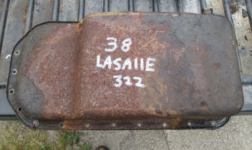 1938 cadillac lasalle oil pan 37 39 40 322 cadillac 41 to 48