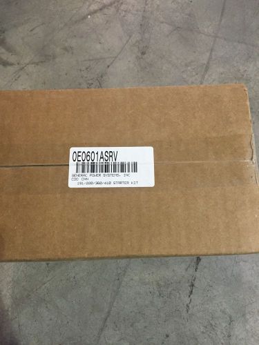 New starter motor generac engine 0e0601asrv