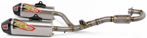 Pro circuit ti-6 pro titanium dual exhaust system fits: honda crf250r