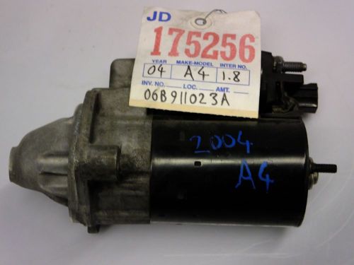 2005 06 07 08 audi a4 1.8t 2.0t 2004 05 vw passat starter oem genuine 06b911023a