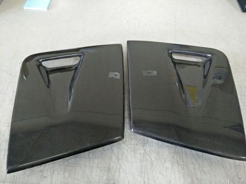 Rpg eunos na mk1 carbon vented headlights cover set for 90-97 mazda mx-5 miata