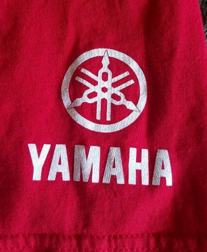 Yamaha fx large short sleeve t shirt motorcycle 4 wheeler boat racing