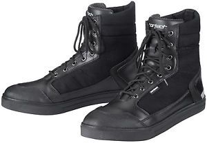 Cortech vice wp black riding shoes 9