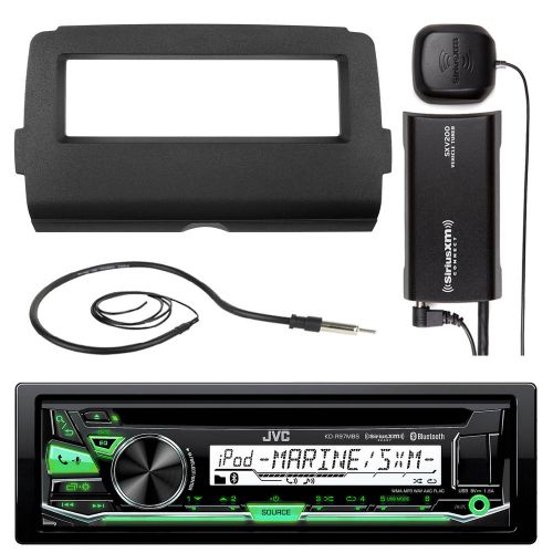 Jvc bluetooth usb cd radio,2014-up install adapter din kit,antenna, sirius tuner