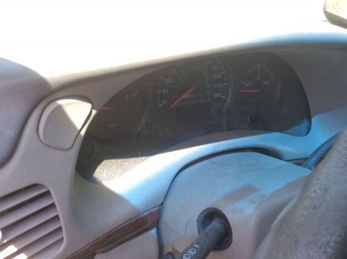 2001 chevrolet impala speedometer