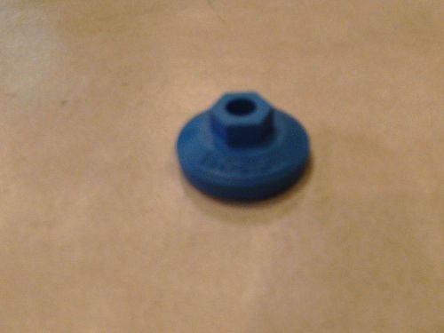 Sno-stuff colored ultra lite 7mm stud backer/nut 96pk blue