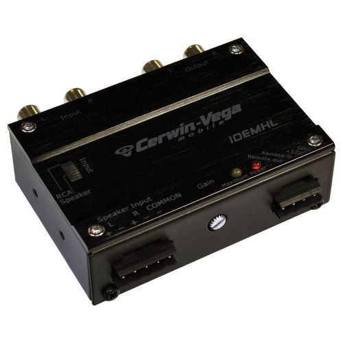 Cerwin vega ioemhl 2 channel line output converter with line driver
