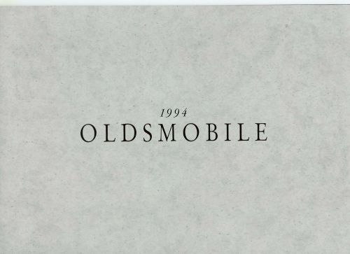 1994 oldsmobile full line  brochure