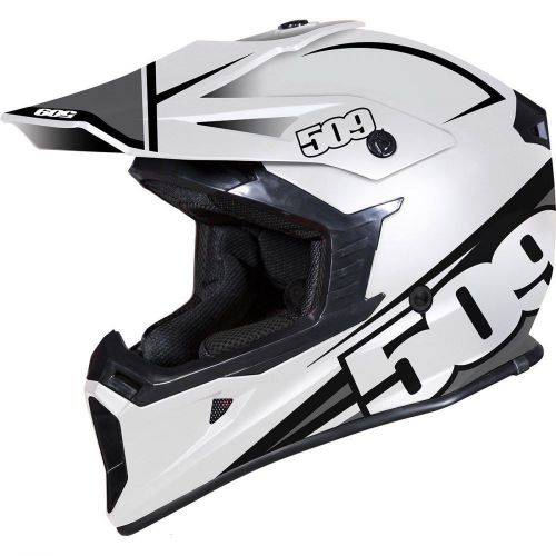 2016 509 tactical white snowmobile snowboard helmet - xl  or  2xl -new-dot/ece