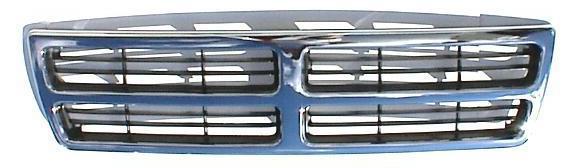 Chrome grille 94 95 96 97 ram van dodge 1994 1995-1997