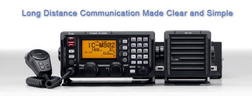Icom m802 without dsc hf ssb marine radio brand new 1 year oz g'tee ic-m802