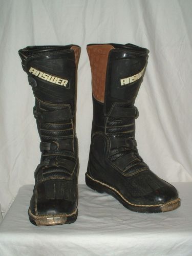 Mens answer fazer motocross/off road/atv boots size 10