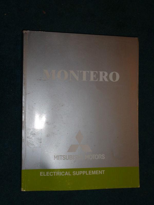 2004 MITSUBISHI MONTERO ELECTRICAL SHOP MANUAL / ORIGINAL SERVICE BOOK, US $24.50, image 2