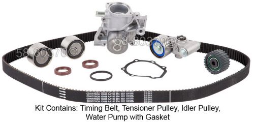 Genuine oem quality continental timing belt kit w/ water pump tensioner &amp; idler