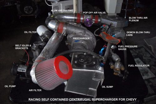 Centrifugal supercharger for chevy