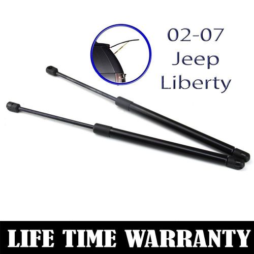 2 rear window lift support strut shock replacement set fits jeep liberty