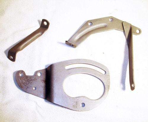 1956 57 cadillac 365 cid engine power steering pump brackets oem