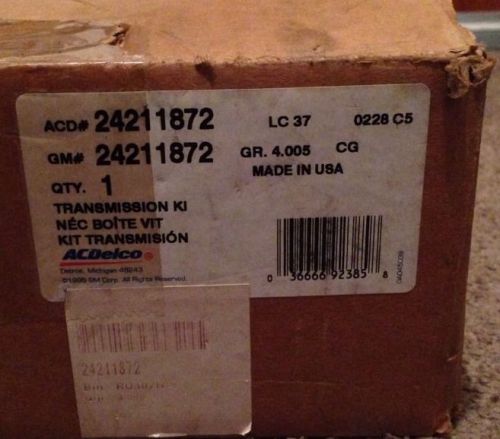 1998-2001 gm fwd automatic transmission overhaul with-plates kit 24211872 nos gm