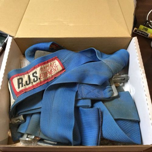 A.j.s. 5 point harness latch style  expired blue