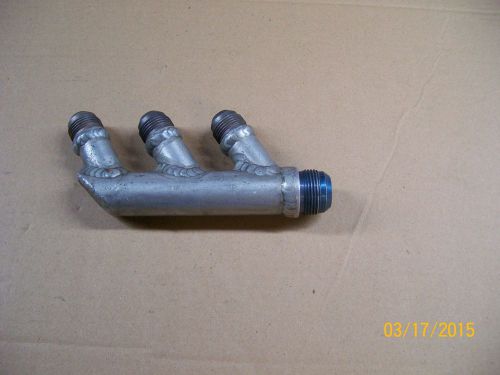 Dry sump oil pump manifold