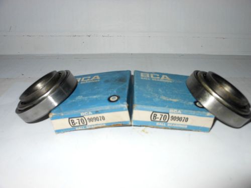 2 ( two ) b-70  909070 bca bower brand-- ball bearings and cups (race) sets--usa
