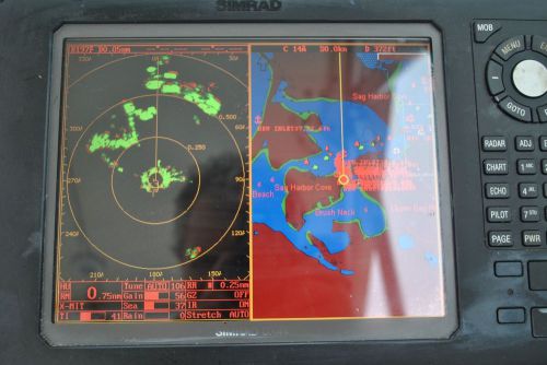 Simrad 4 kw radar