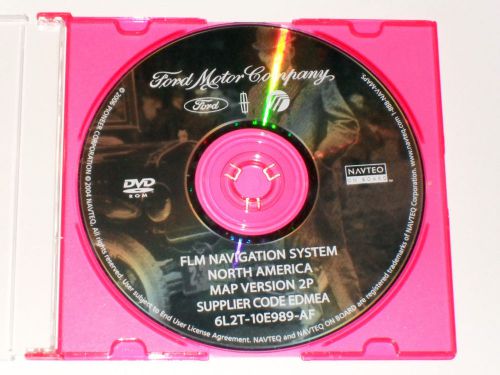 Ford lincoln mercury navigation disc dvd cd navagation disk gps oem map 2p