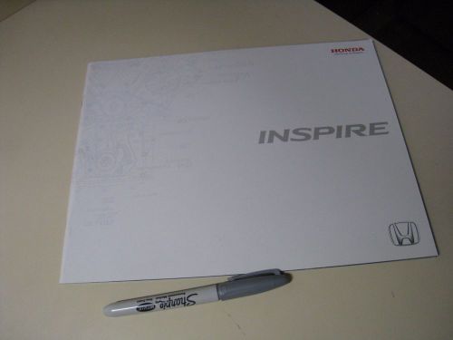 Honda inspire japanese brochure 2004/11 ua-uc1 j30a