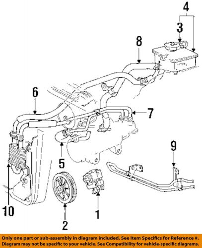 Ford oem-power steering pump xw7z3a674adrm