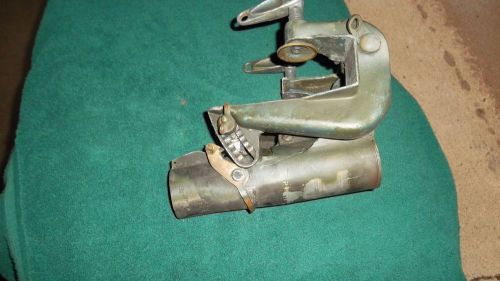 1949/1950 johnson 10hp outboard model qd-10 mid section transom assembly- look