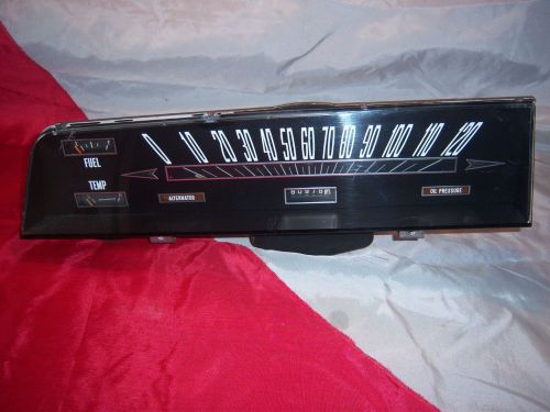 1963 rambler 770 classic instrument cluster