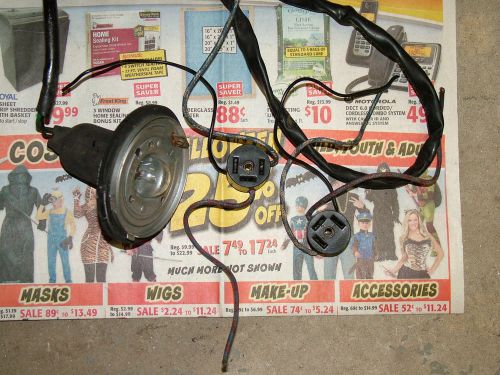 Jaguar mk2 front directional &amp; original head light sockets