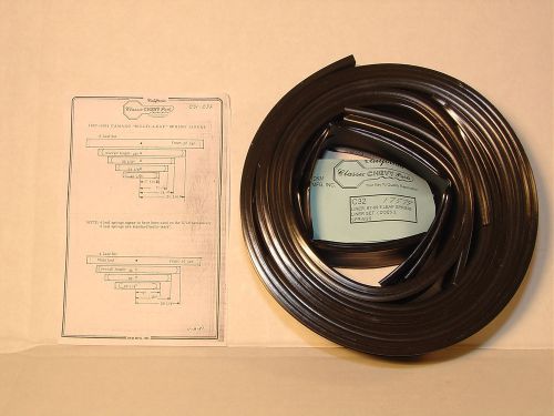 1967-1969 pontiac firebird 5 leaf precut spring liner set with instuctions