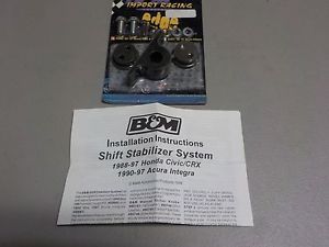 B&amp;m 45060 aluminum shifter stabilizer system - 88-97 honda civic/crx