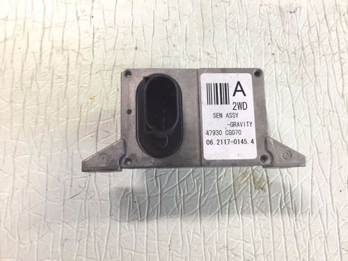 03 04 05 infiniti fx35 speed acceleration yaw rate gravity sensor oem 47930cg070