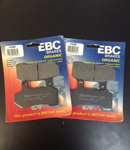 Ebc organic brake pads front harley~ flhx street glide 08~15 fa409