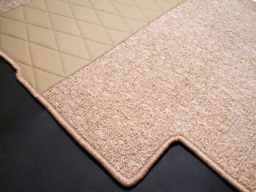 Ex stock - opel olympia rekord p1 1957-1962 carpet set beige loop