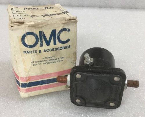 New oem p/n f-1900-aa solenoid evinrude johnson omc