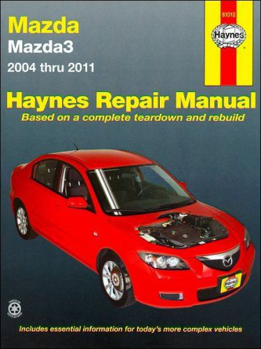 Mazda3 repair manual 2004-2011 by haynes