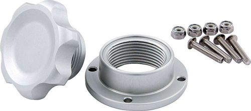 Allstar performance filler cap kits, bolt-in aluminum bung kit w/1-3/8" opening