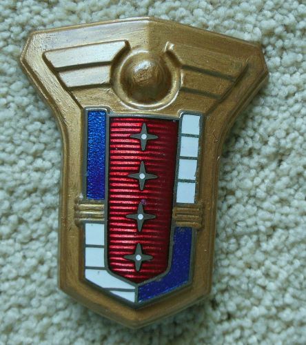 1950 mercury grille emblem
