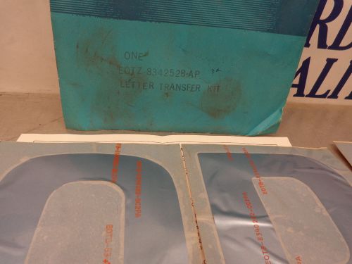 Ford oem e0tz-8342528-ap ford tailgate decal letter silver stick on transfer